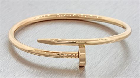 cartier nail bracelet second hand|authentic cartier nail bracelet.